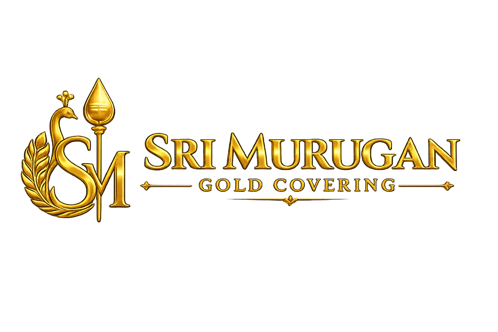 Sri Murugan Gold Covering Logo